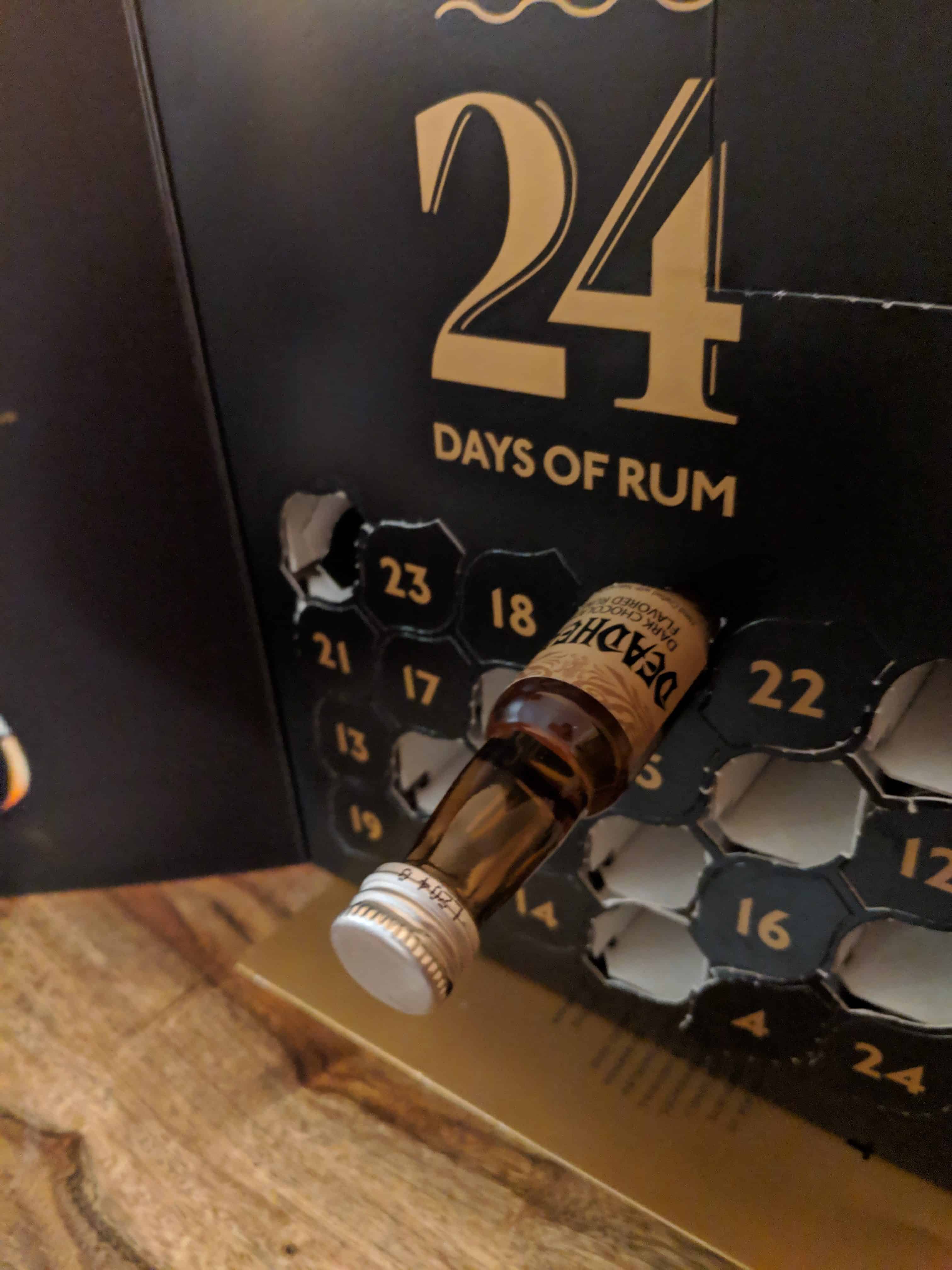 Deadhead Dark Chocolate Flavoured Rum – 10. rum rumové kalendáře 2018